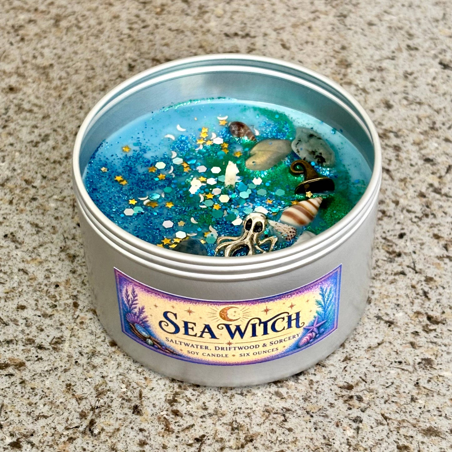 Sea Witch Candle | Saltwater, Driftwood & Sorcery Soy Candle