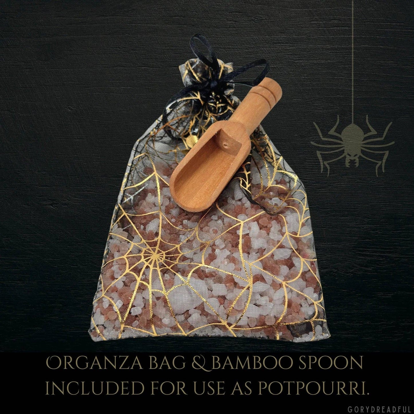 Hagalicious Sizzling Room Salt Crystal Potpourri: Patchouli Pine Sweet Florals Scent