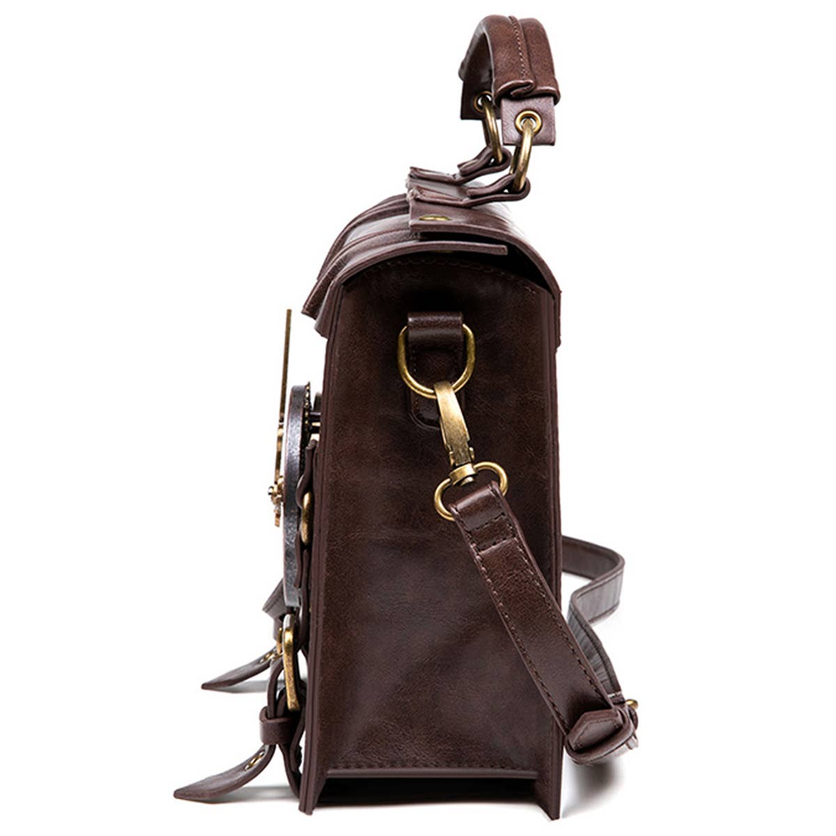 RETRO CLOCK DECORATIVE PUNK SHOULDER BAG_CWAB0629