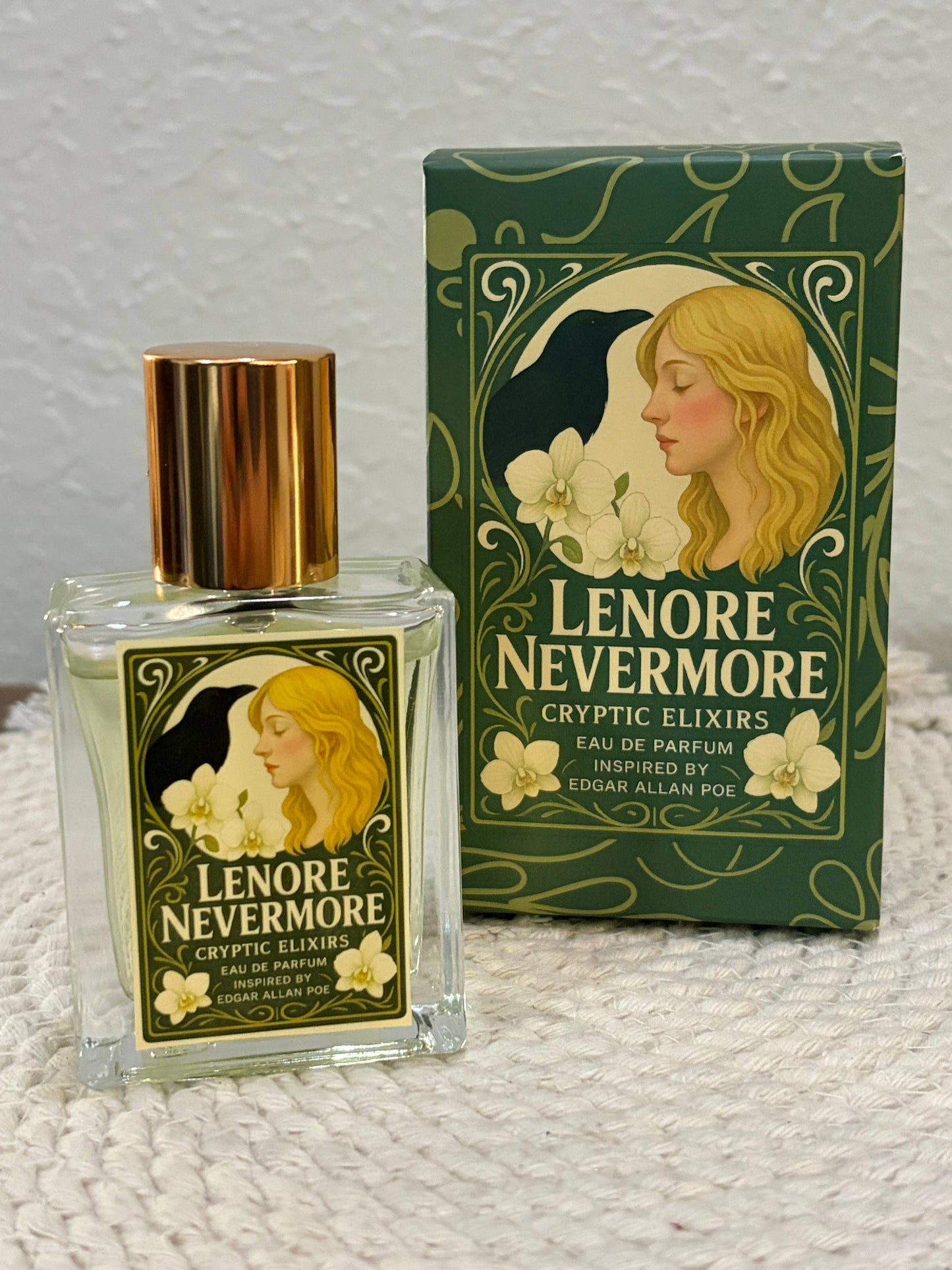 All 3 Women of Edgar Allan Poe Literary Perfume Collection 