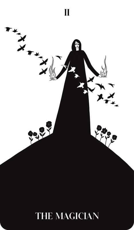 Black Violet Tarot by Heidi  Phelps