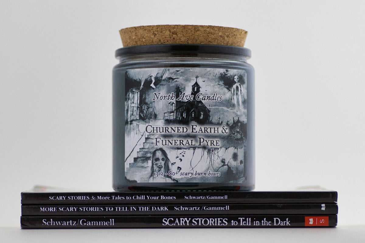 Autumn, Halloween Candle / Horror Candle / Scary Stories