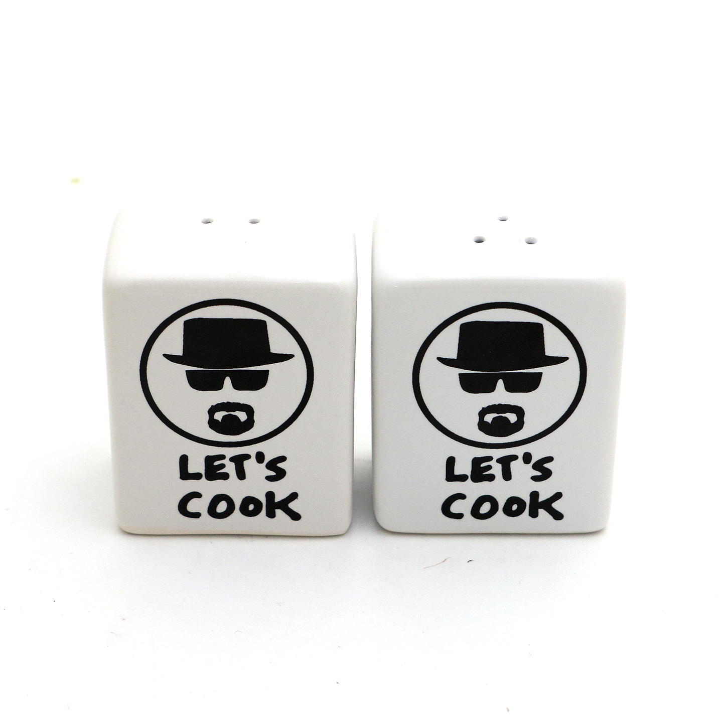 Let's Cook Breaking Bad Salt & Pepper Shaker Set