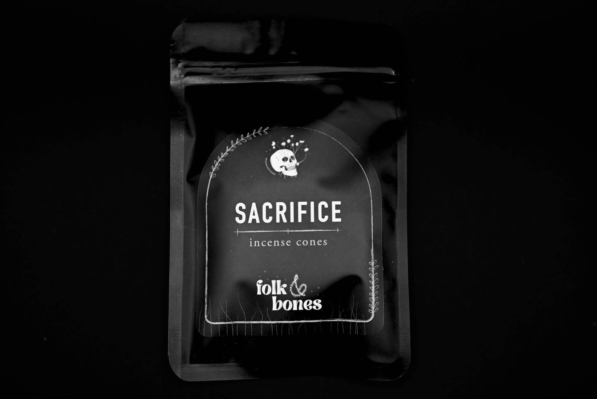 Sacrifice - Labdanum Moss Incense Cones