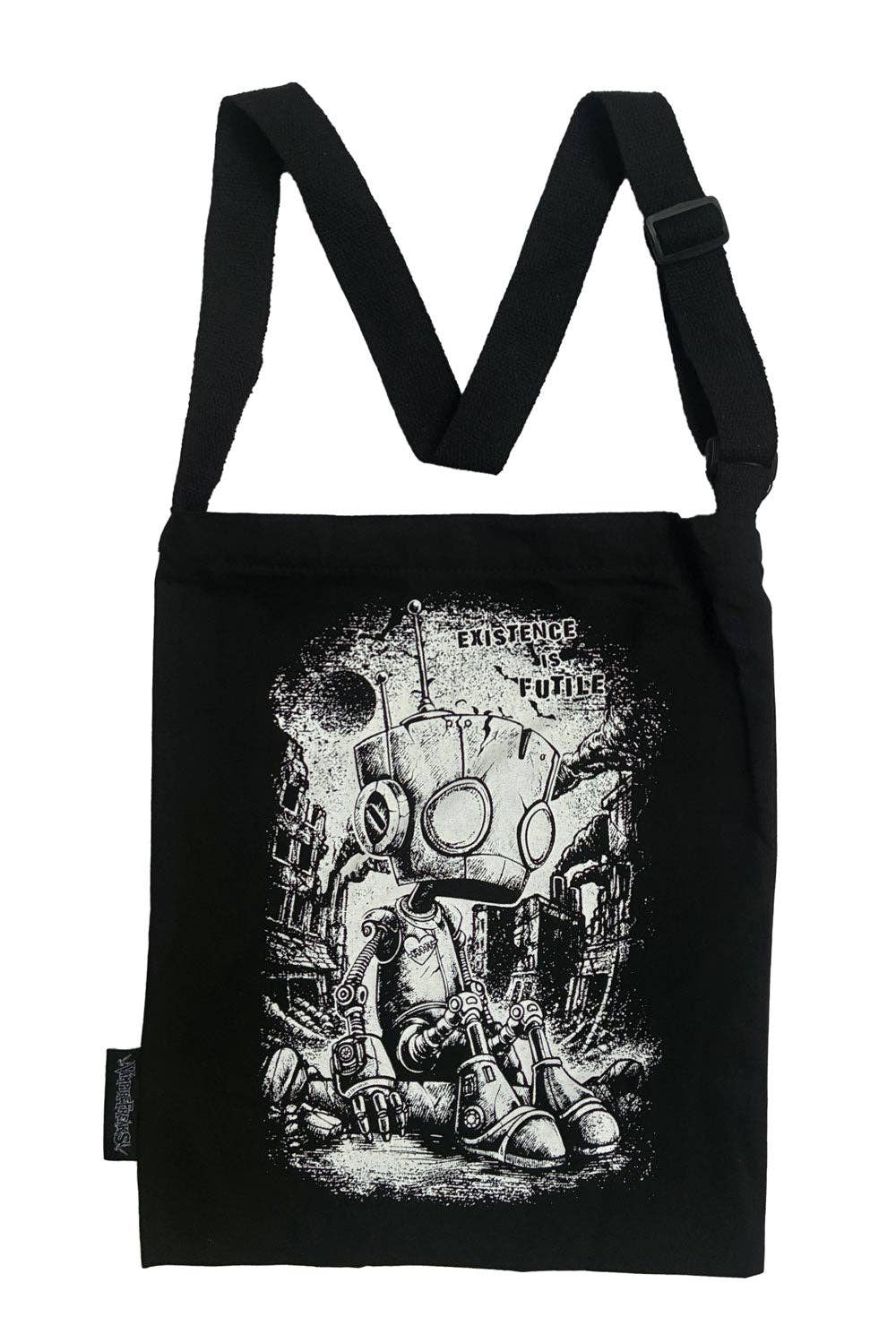 Shoulder Sling Zipper Tote Bag