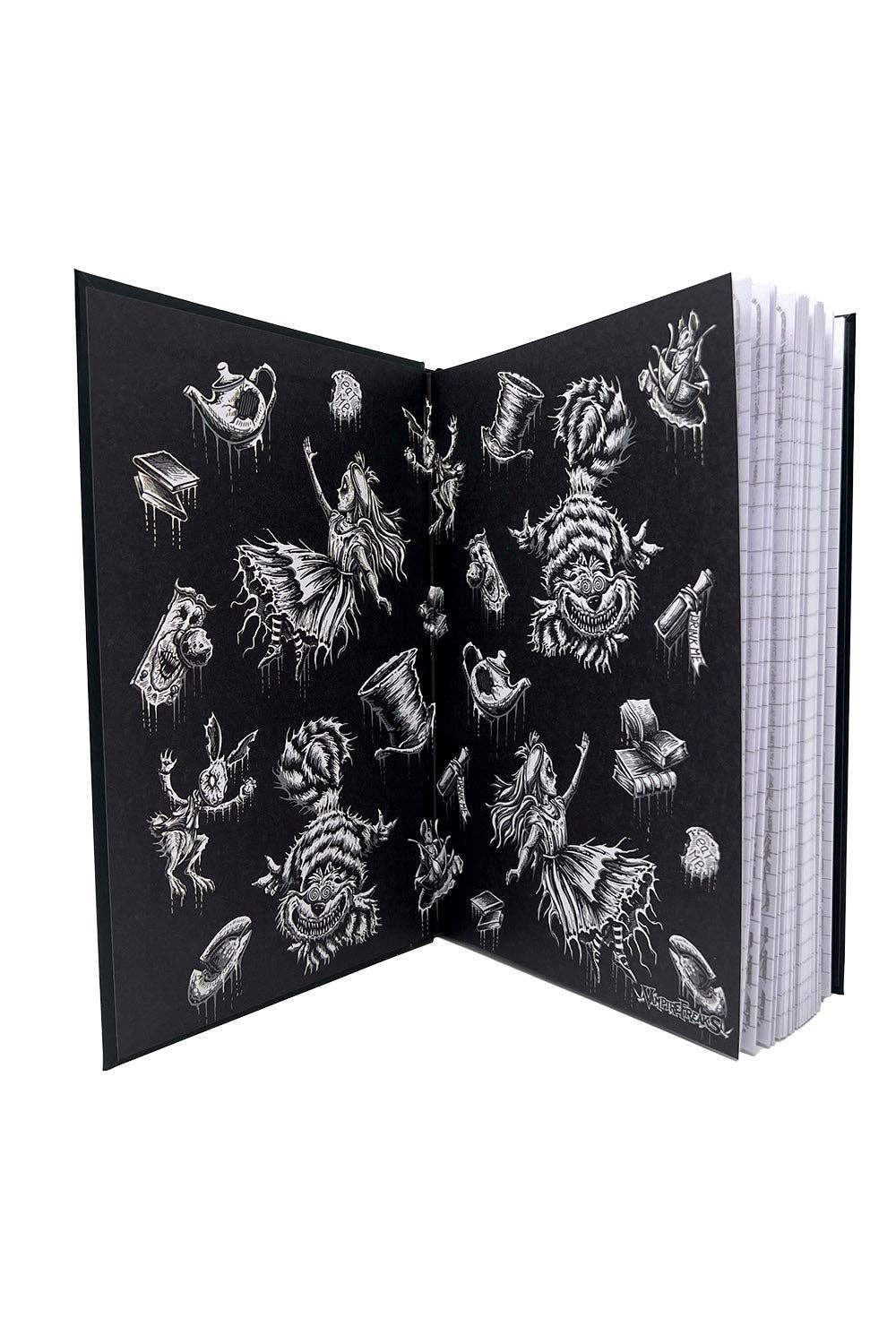 Alice Down The Rabbit Hole Journal
