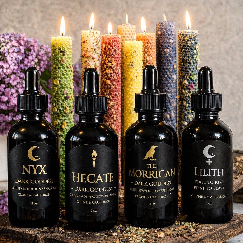Dark Goddess - The Morrigan Ritual Oil (2oz)