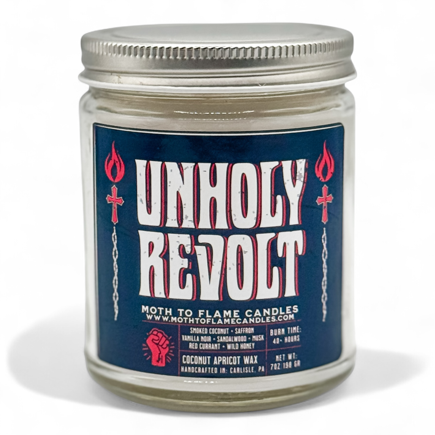 Unholy Revolt – 7 oz Candle