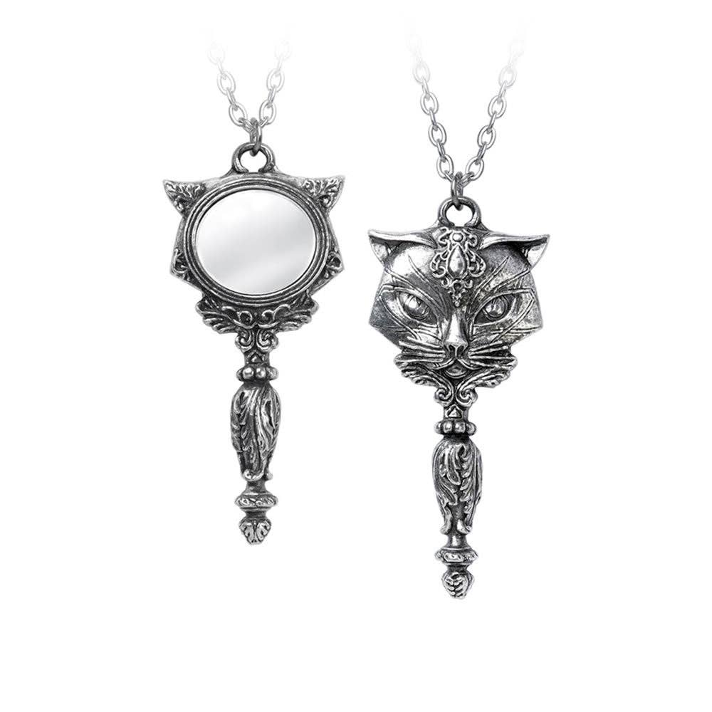 Sacred Cat Vanitas Pendant
