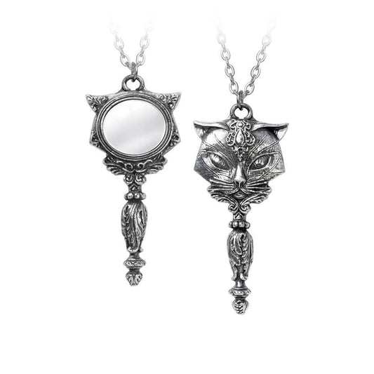 Sacred Cat Vanitas Pendant