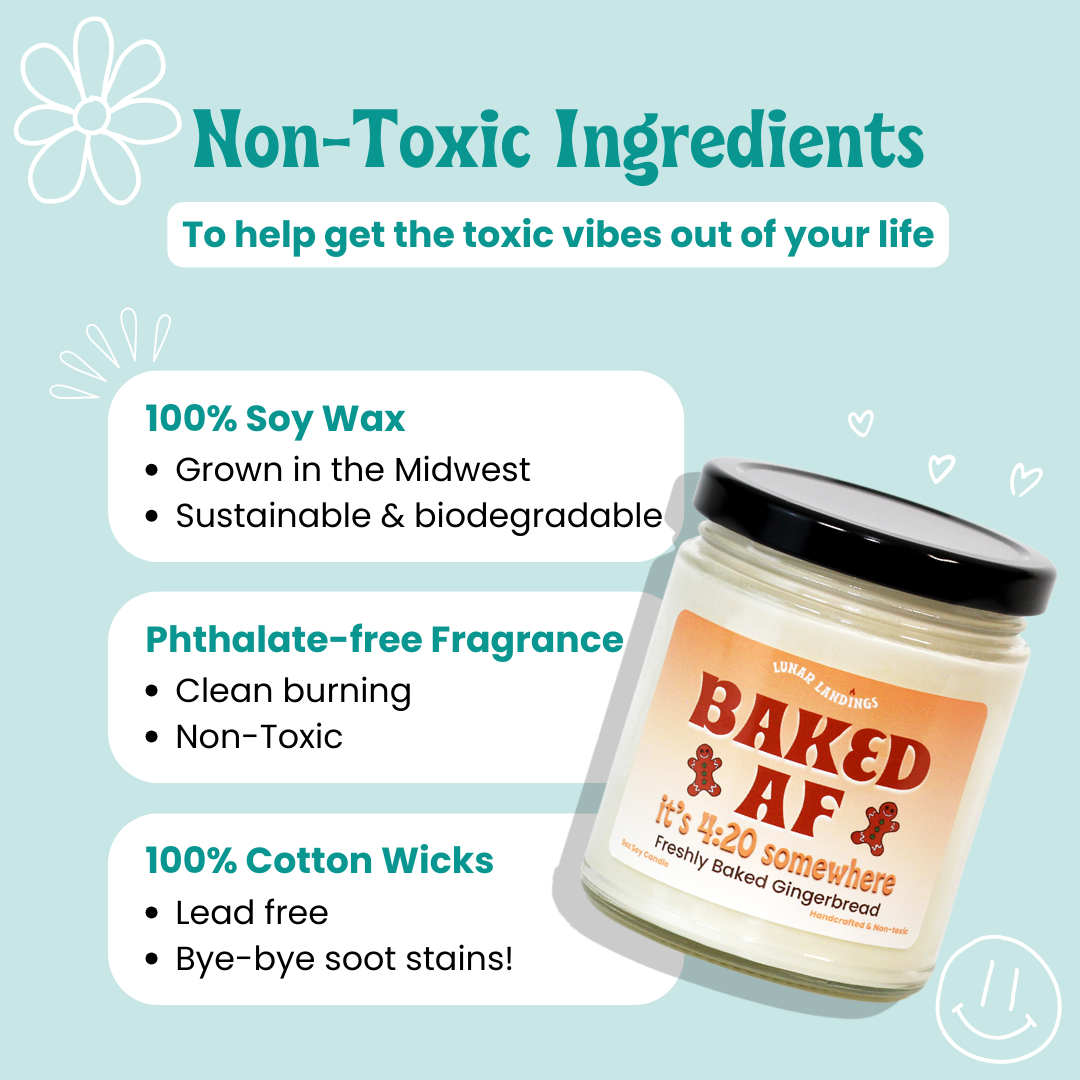 Gingerbread Soy Candle