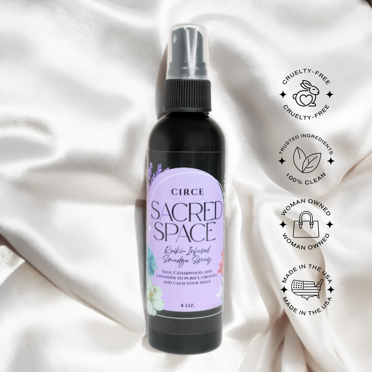 Sacred Space Smudge Spray | 4 oz.