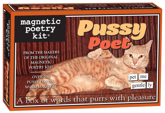 Pussy Poet Magnetic Poetry Kit