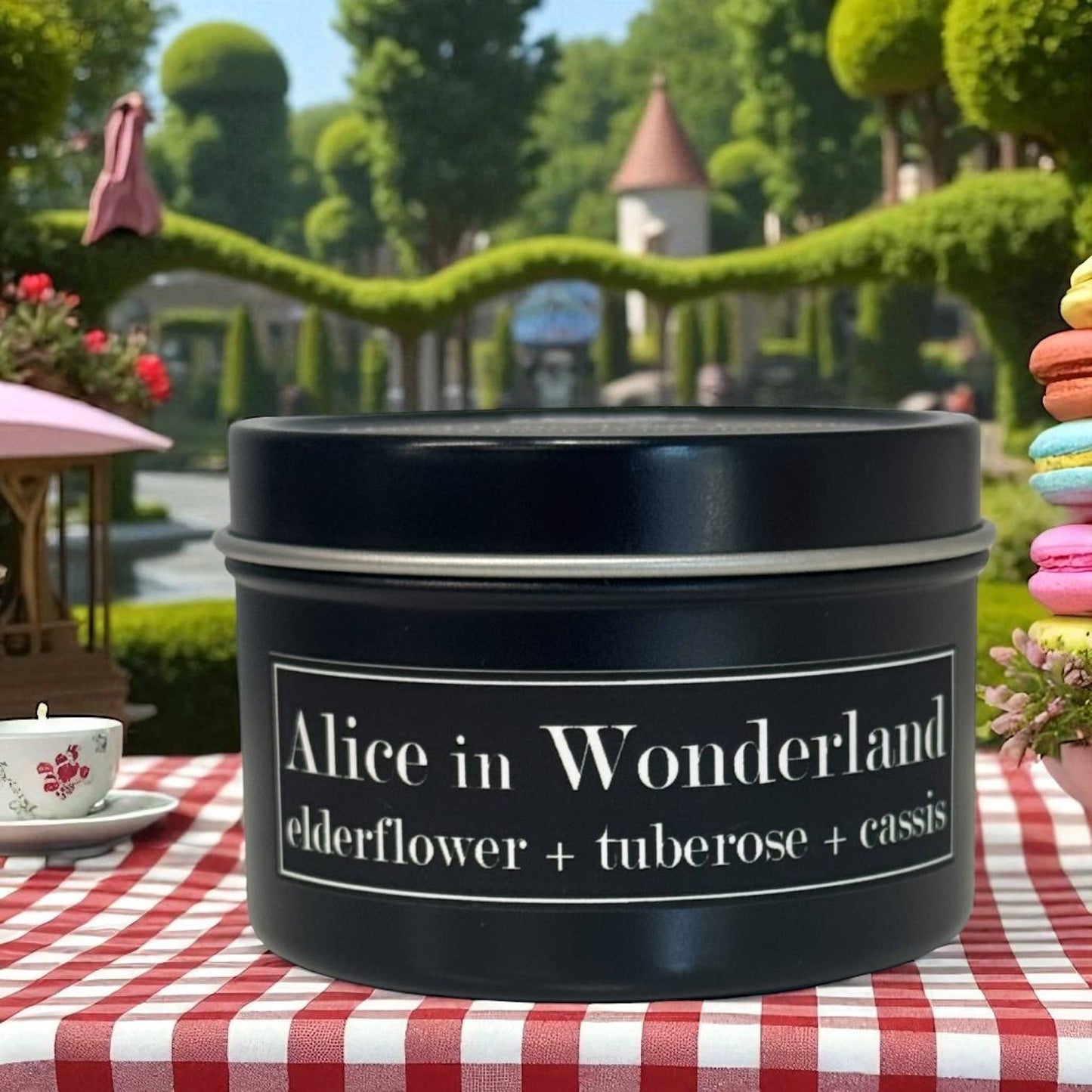 Alice in Wonderland 4oz Candle Elderflower + Tuberose