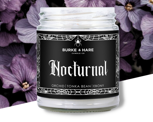 Gothic Scented Candle - Nocturnal - Spiced Floral