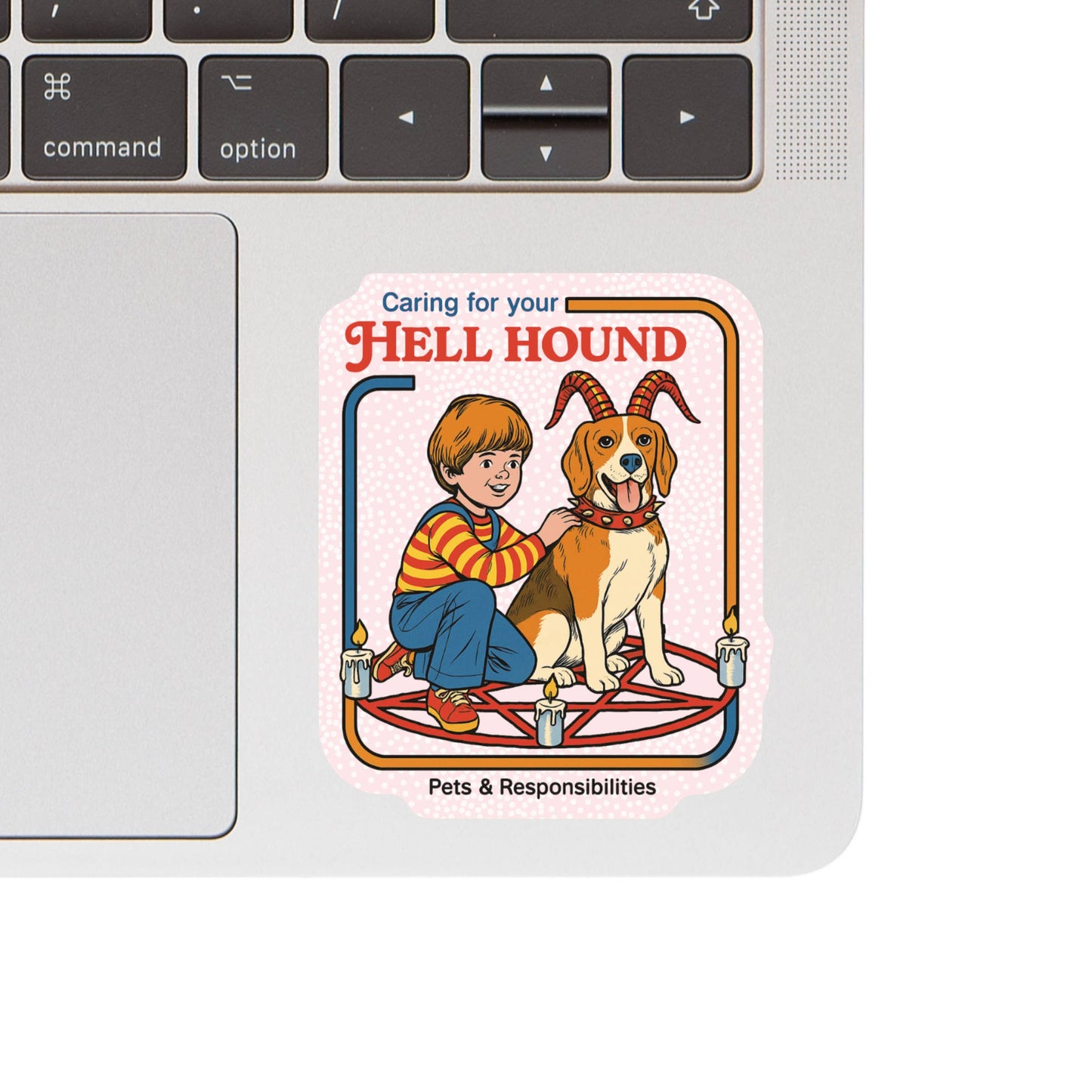 Pagan Puppy Dog Pet Funny Humor High Quality Vinyl Sticker