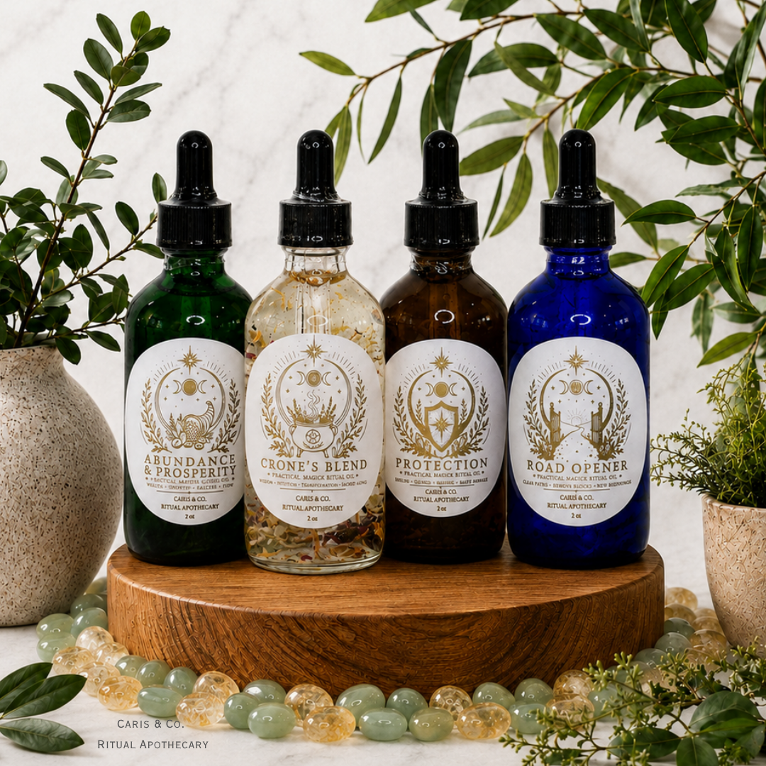 Practical Magick - Abundance and Prosperity Ritual Oil (2 oz)