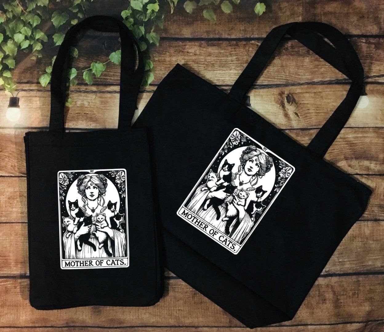 Beach Bag and Tote - Mother of Cats