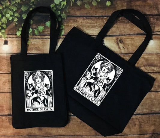 Beach Bag and Tote - Mother of Cats