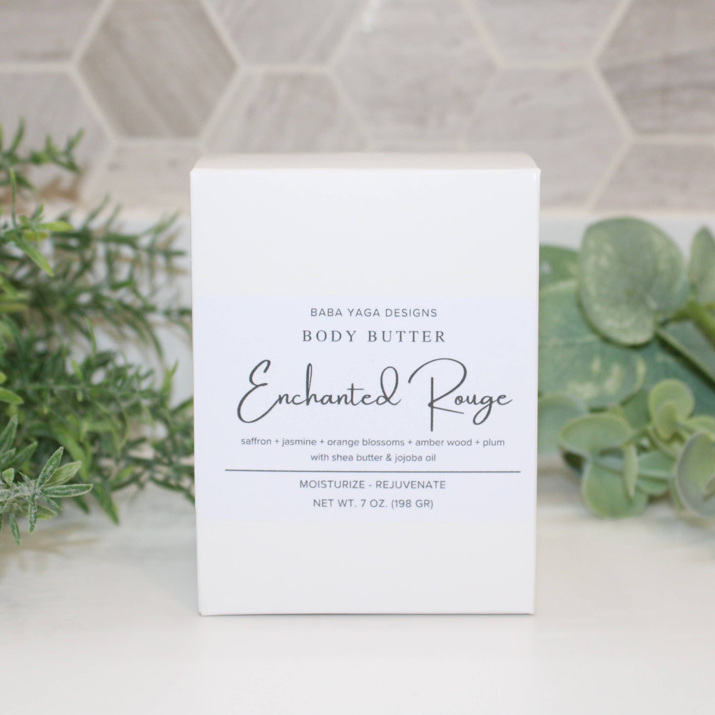 Enchanted Rouge Body Butter 7 oz, Baccarat 540 Non-Greasy