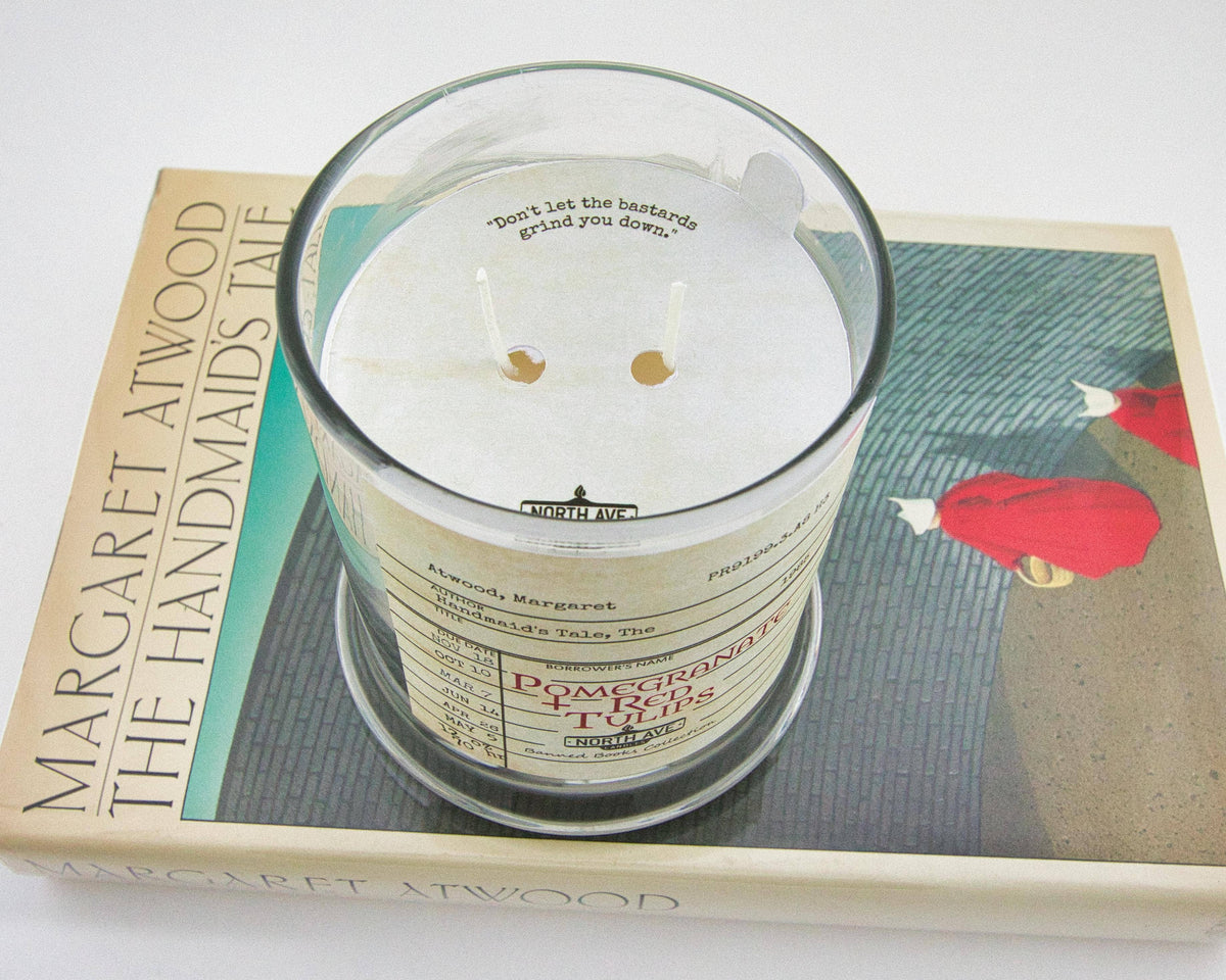 Banned Book Candle / The Handmaid’s Tale / Atwood