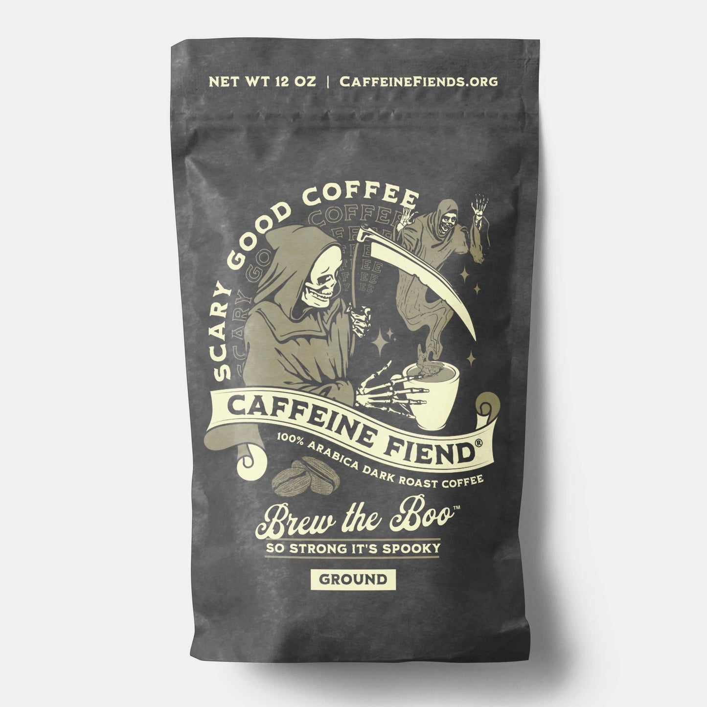 Caffeine Fiend®  — 100% Arabica Dark Roast Coffee (ground)