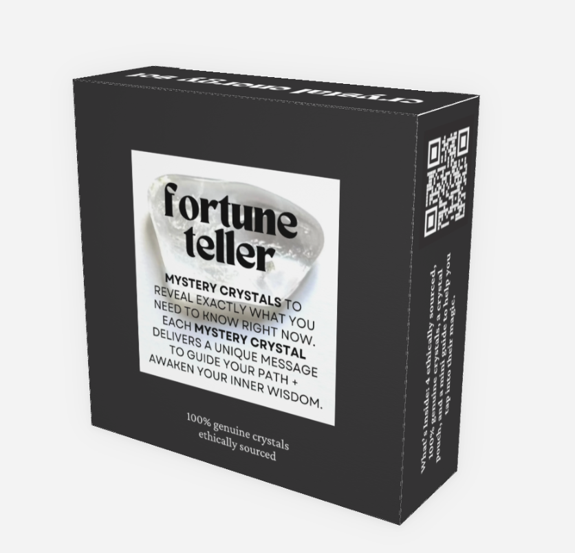 Fortune teller - crystals for divine guidance - metaphysical Gift
