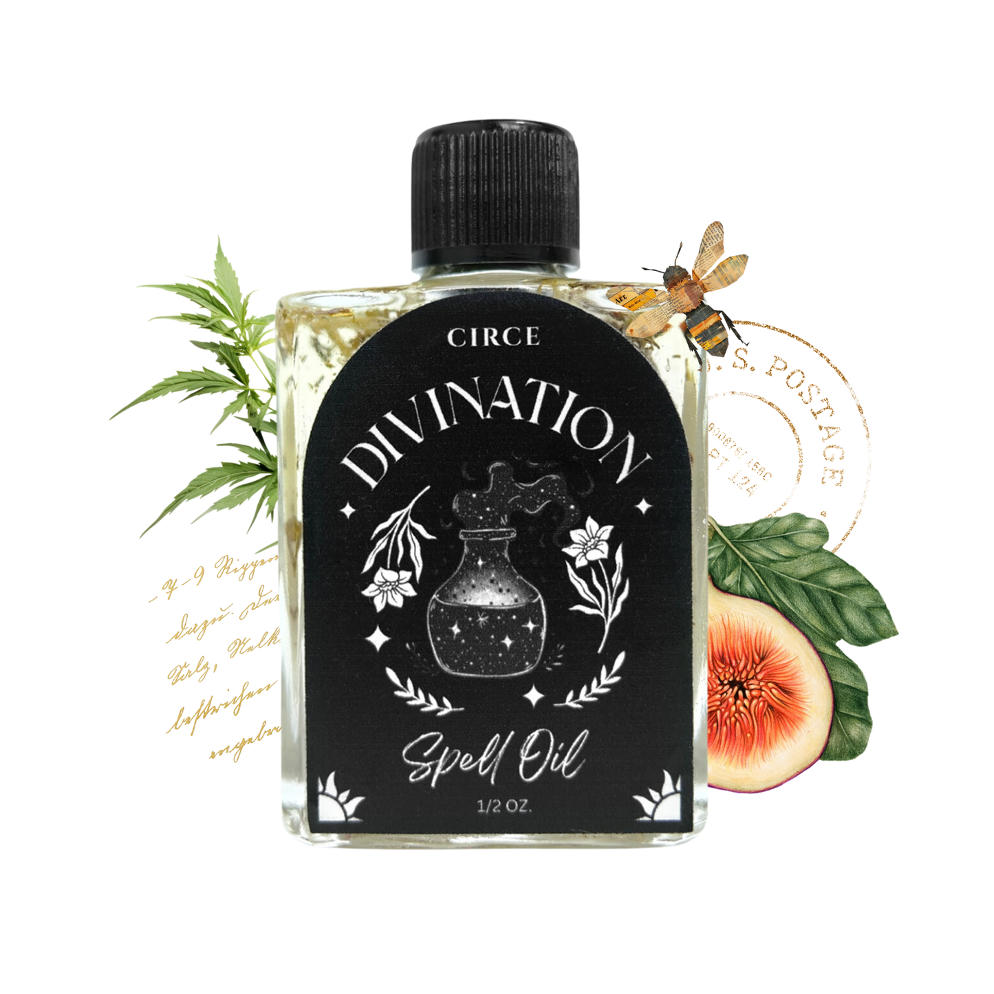 Divination Spell Oil - Intuition and Psychic 0.5oz