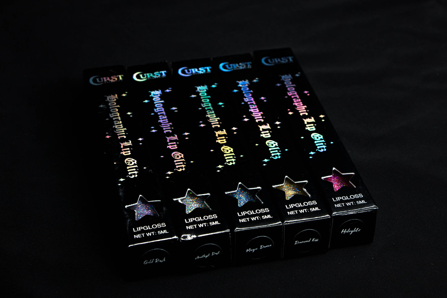 Holographic Lip Glitz - Amethyst Dust Halloween, Lipgloss
