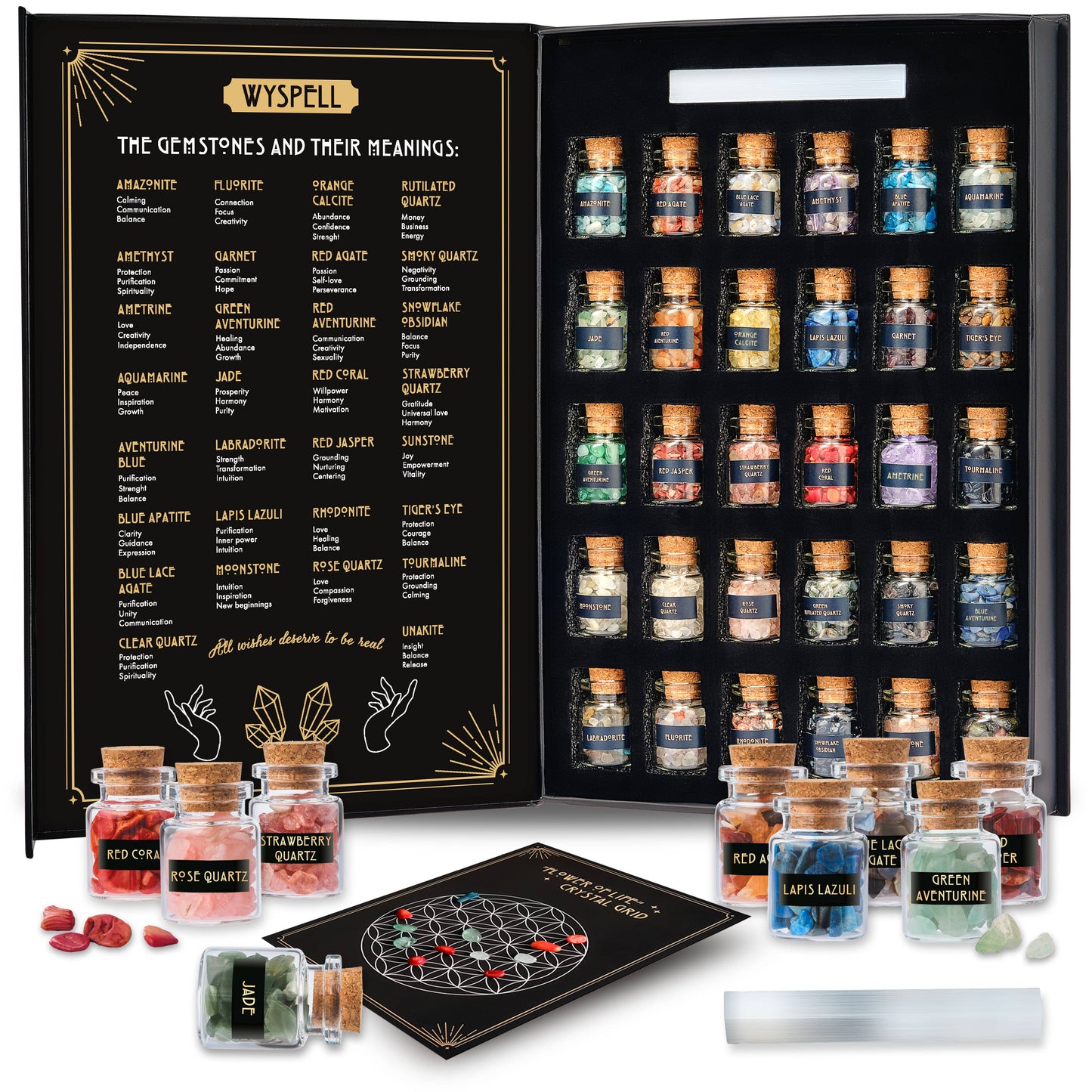 Wyspell Gemstone Kit 30 PCS