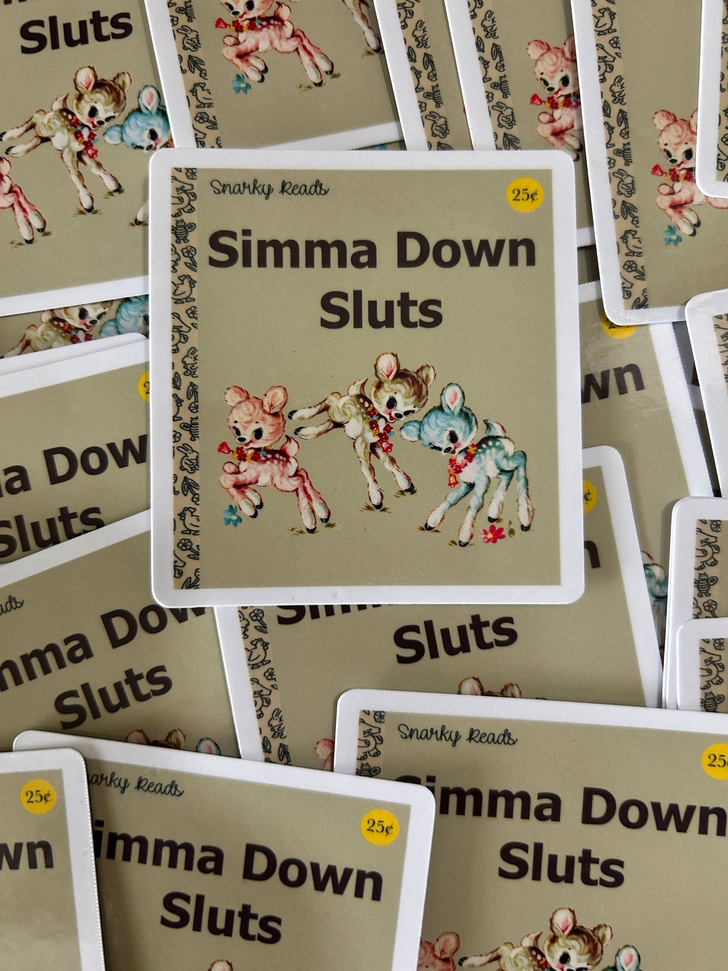 Snarky Reads "Simma Down Sluts"