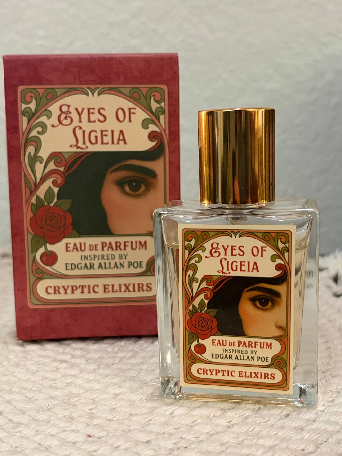 All 3 Women of Edgar Allan Poe Literary Perfume Collection 