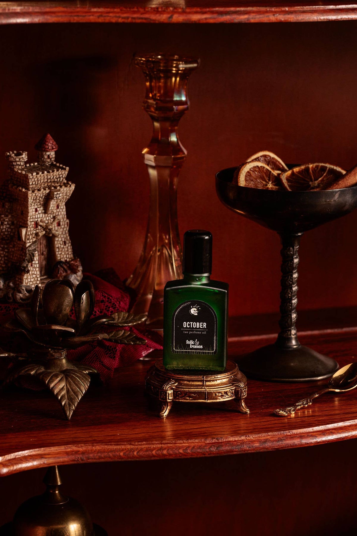 October - 1 oz Tobacco Leather Perfume Oil