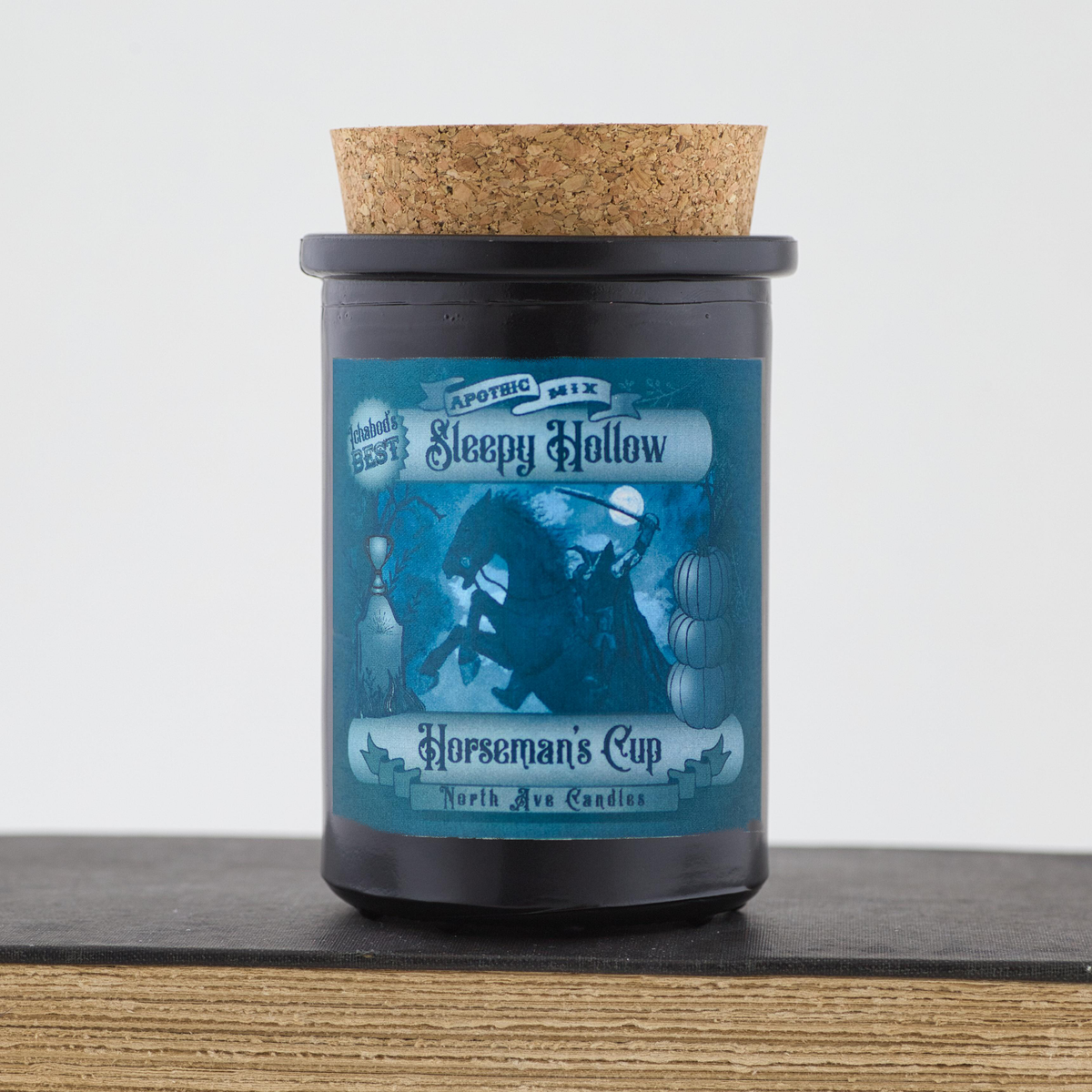 Autumn, Pumpkin Candles / Halloween Candle / Bookstore Gift