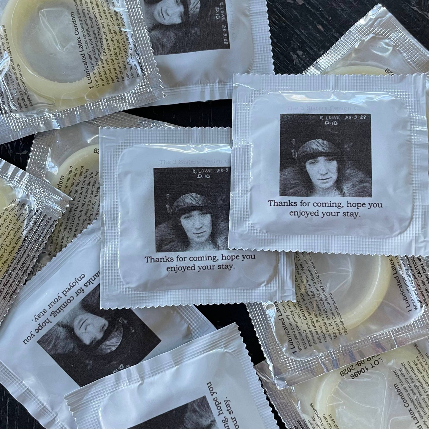 BIG HOUSE Condoms, Thanks for coming, hope you enjoyed...