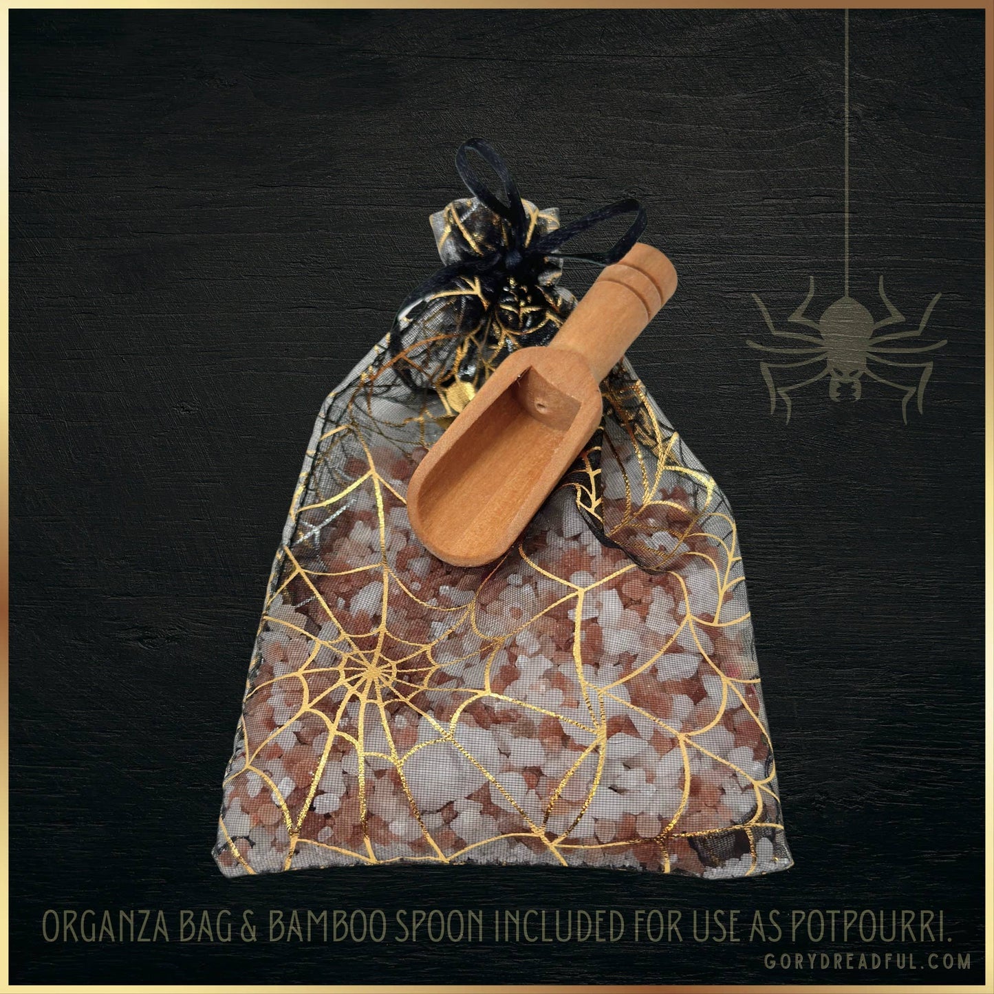 Fangs & Lace Sizzling Room Salt Crystal Potpourri