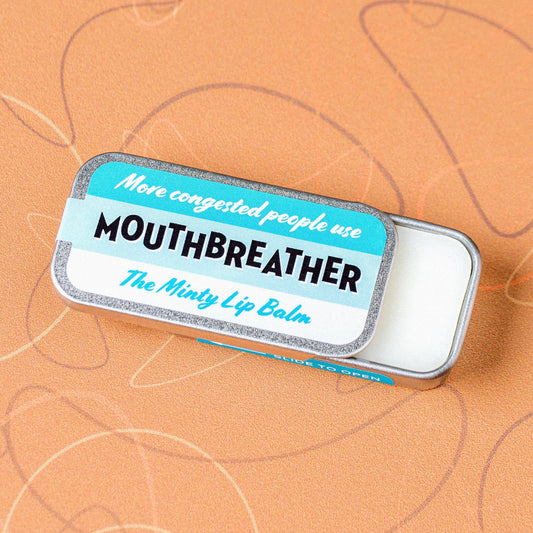 Mouthbreather Lip Balm | Funny Old School Tin