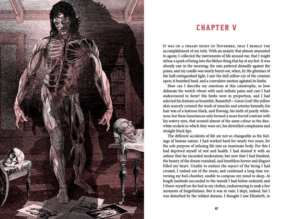 Frankenstein (Deluxe Edition) by Mary Shelley
