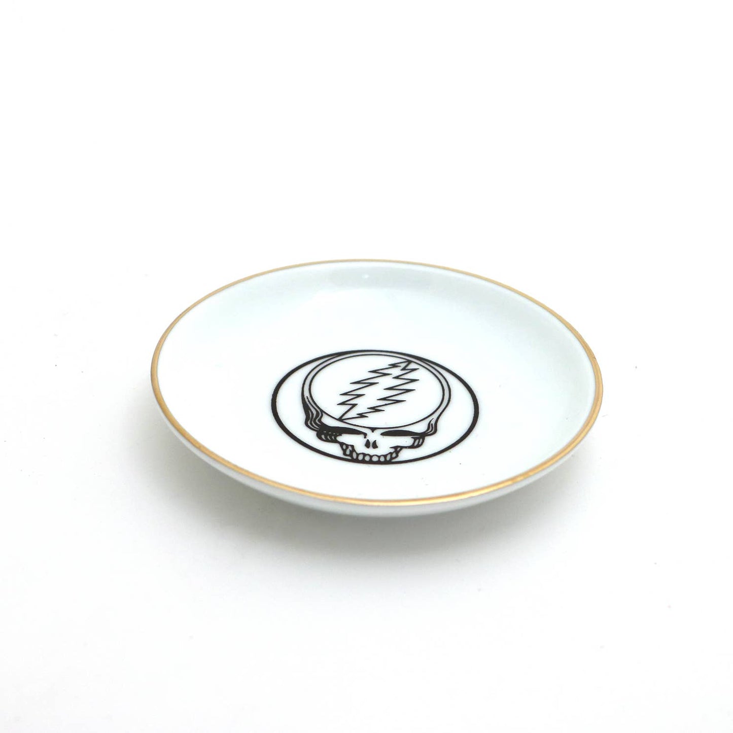 Steal your Face with 22K Gold, ring holder, trinket dish