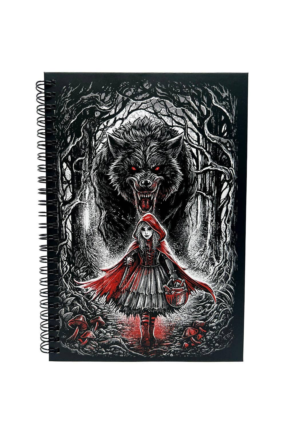 Little Dead Riding Hood Spiral Journal