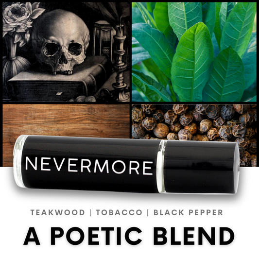 Gothic Perfume - Nevermore - Teakwood - Edgar Allan Poe