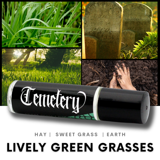 Cemetery - Gothic Perfume Oil - Grass Scented