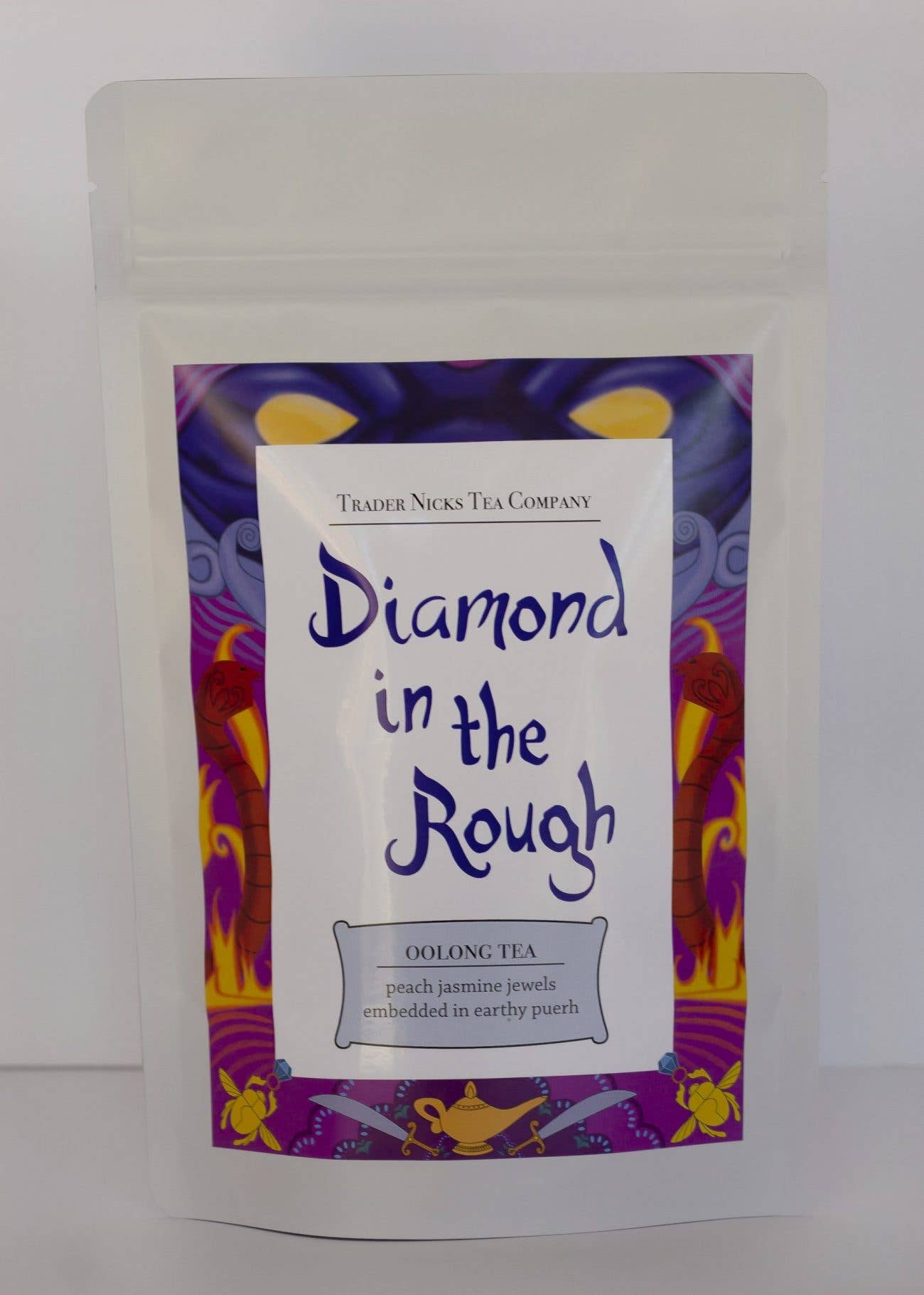 Diamond in the Rough Jasmine Peach Oolong Tea