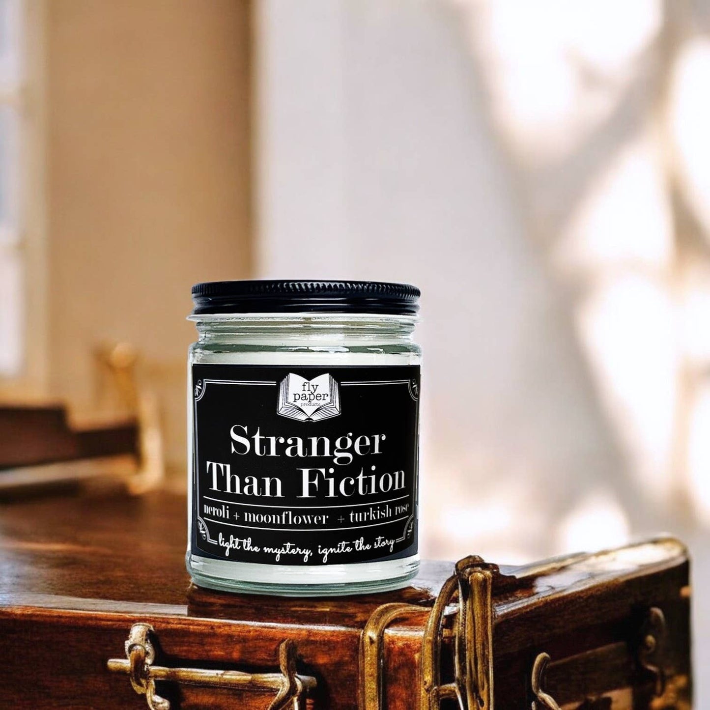 Stranger Than Fiction 9 oz Candle Neroli + Moonflower