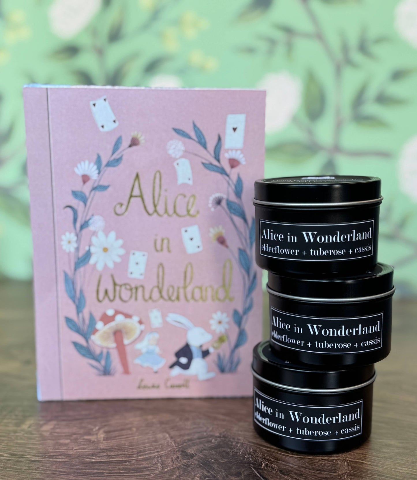 Alice in Wonderland 4oz Candle Elderflower + Tuberose