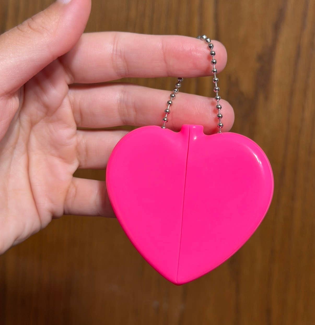 Rubber Heart Coin Purse Hot Pink - Weed Money