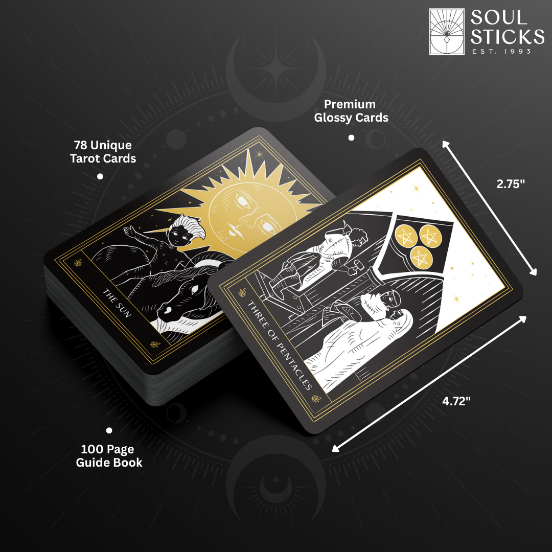 Tarot Card Deck - Shadows of Light 5" x 3"