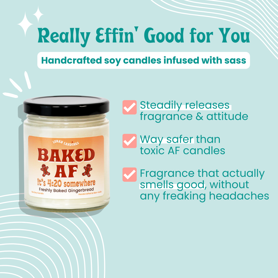 Gingerbread Soy Candle