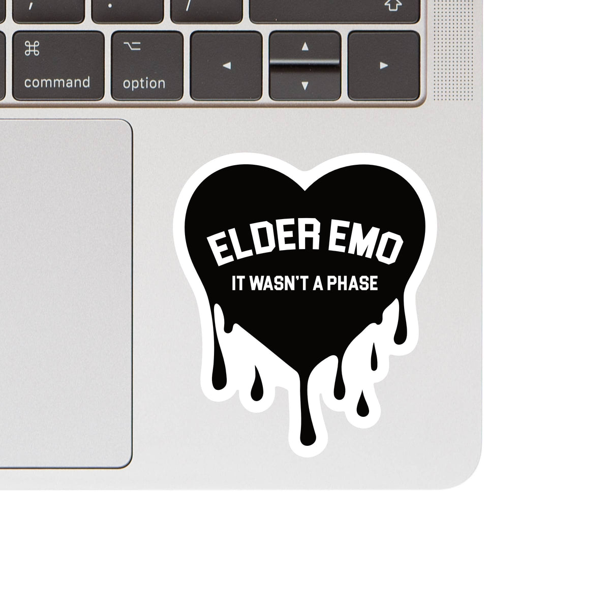 Elder Emo Gen X Millennial Music High Quality  Vinyl Sticker