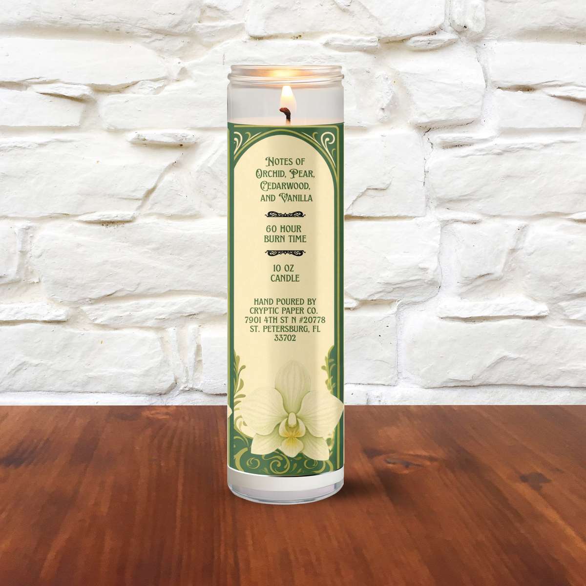 Edgar Allan Poe The Raven Lenore Hand Poured Scented Candle